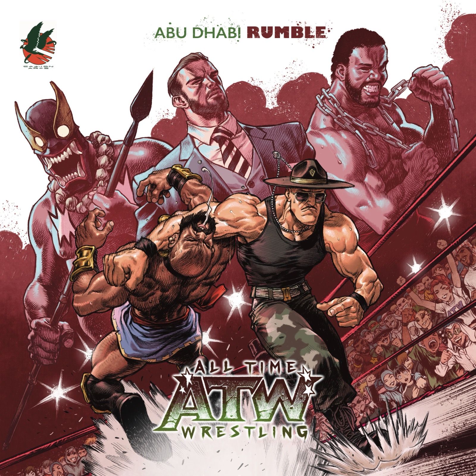 Main image of All Time Wrestling: Abu Dhabi Rumble board game
