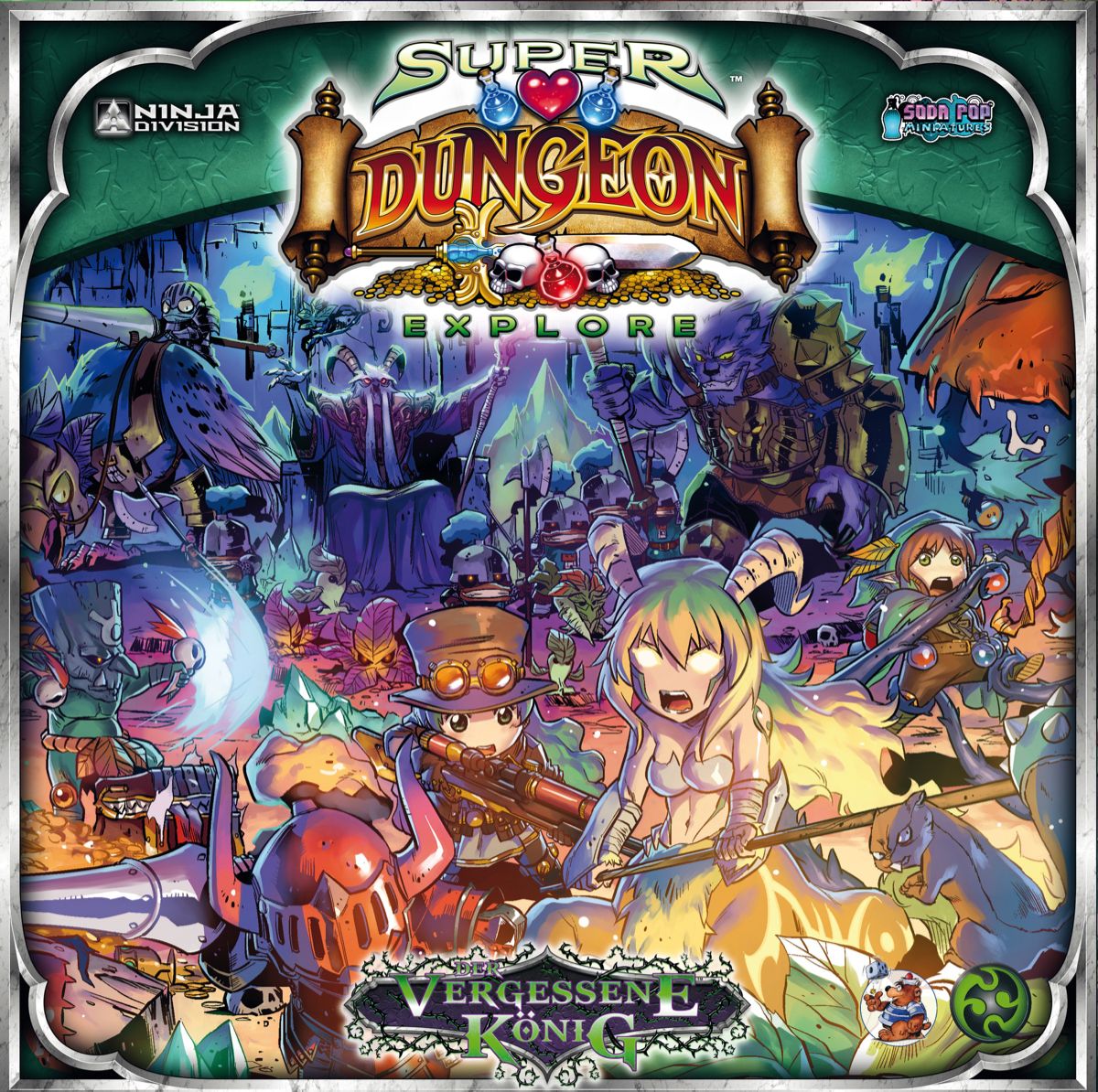 Main image of Super Dungeon Explore: Forgotten King  board game