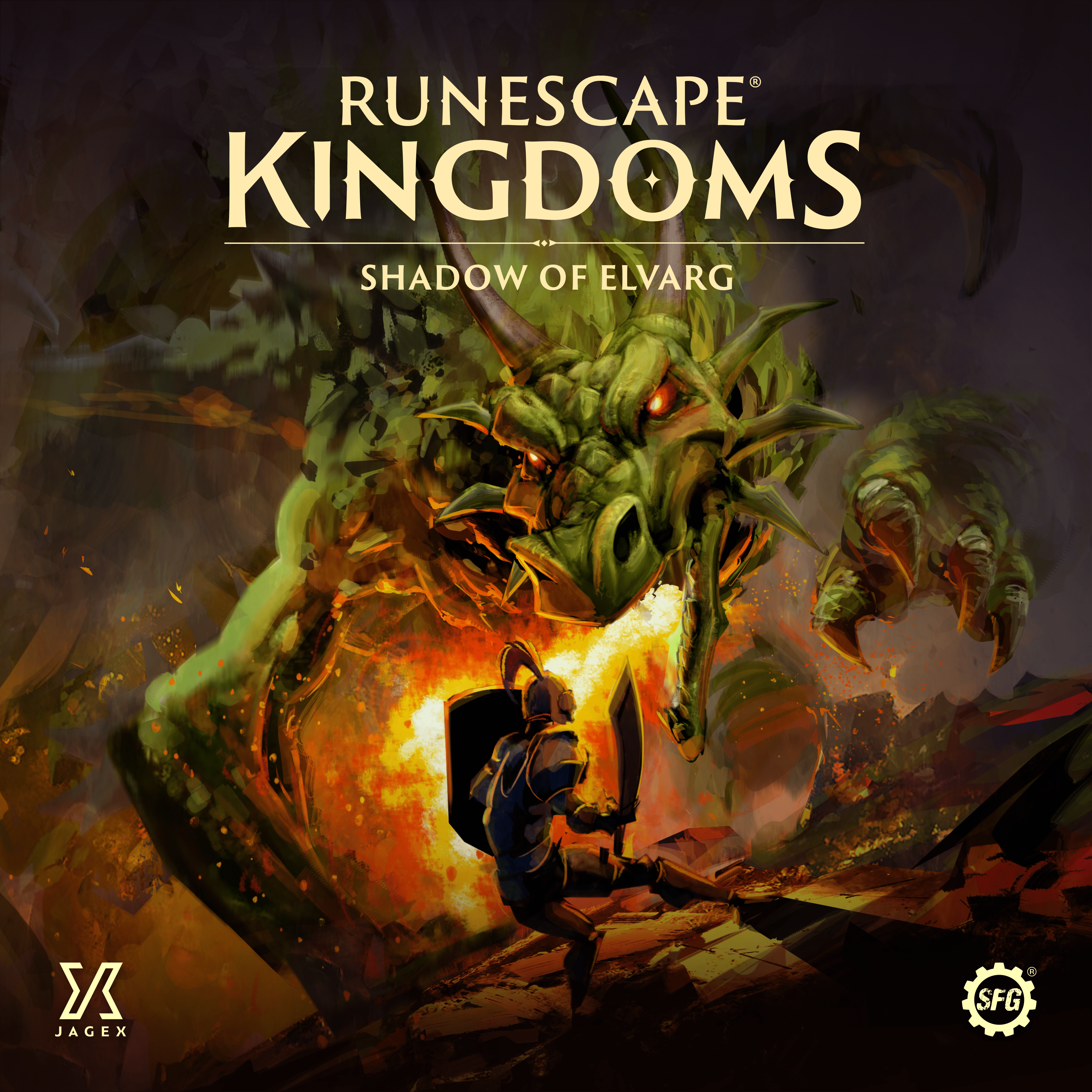 Main image of RuneScape Kingdoms: Shadow of Elvarg  board game