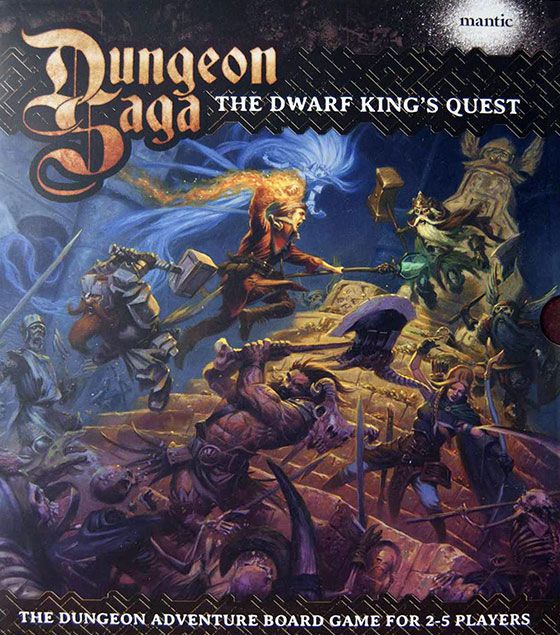 Main image of Dungeon Saga: The Dwarf King's Quest board game