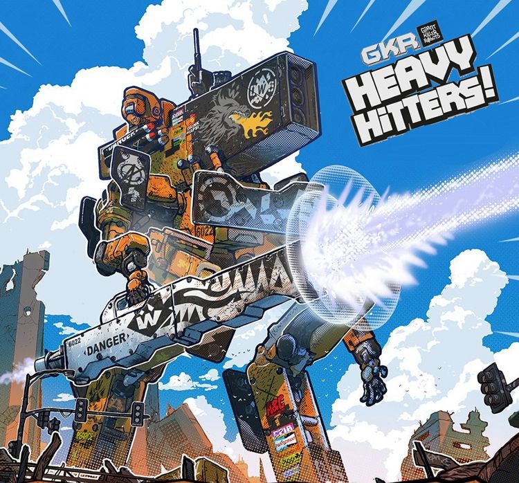 Main image of GKR: Heavy Hitters board game