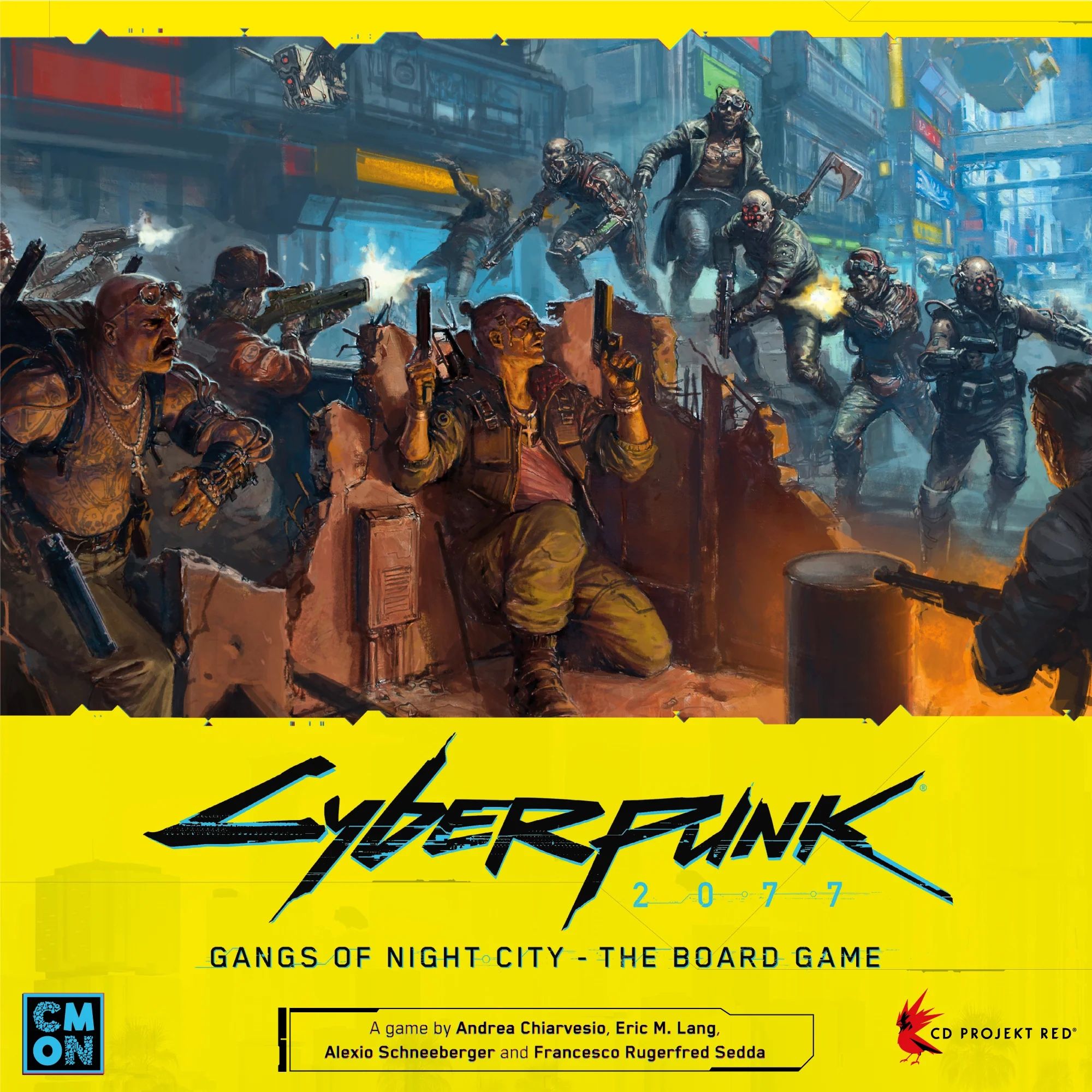 Main image of  Cyberpunk 2077: Gangs of Night City board game