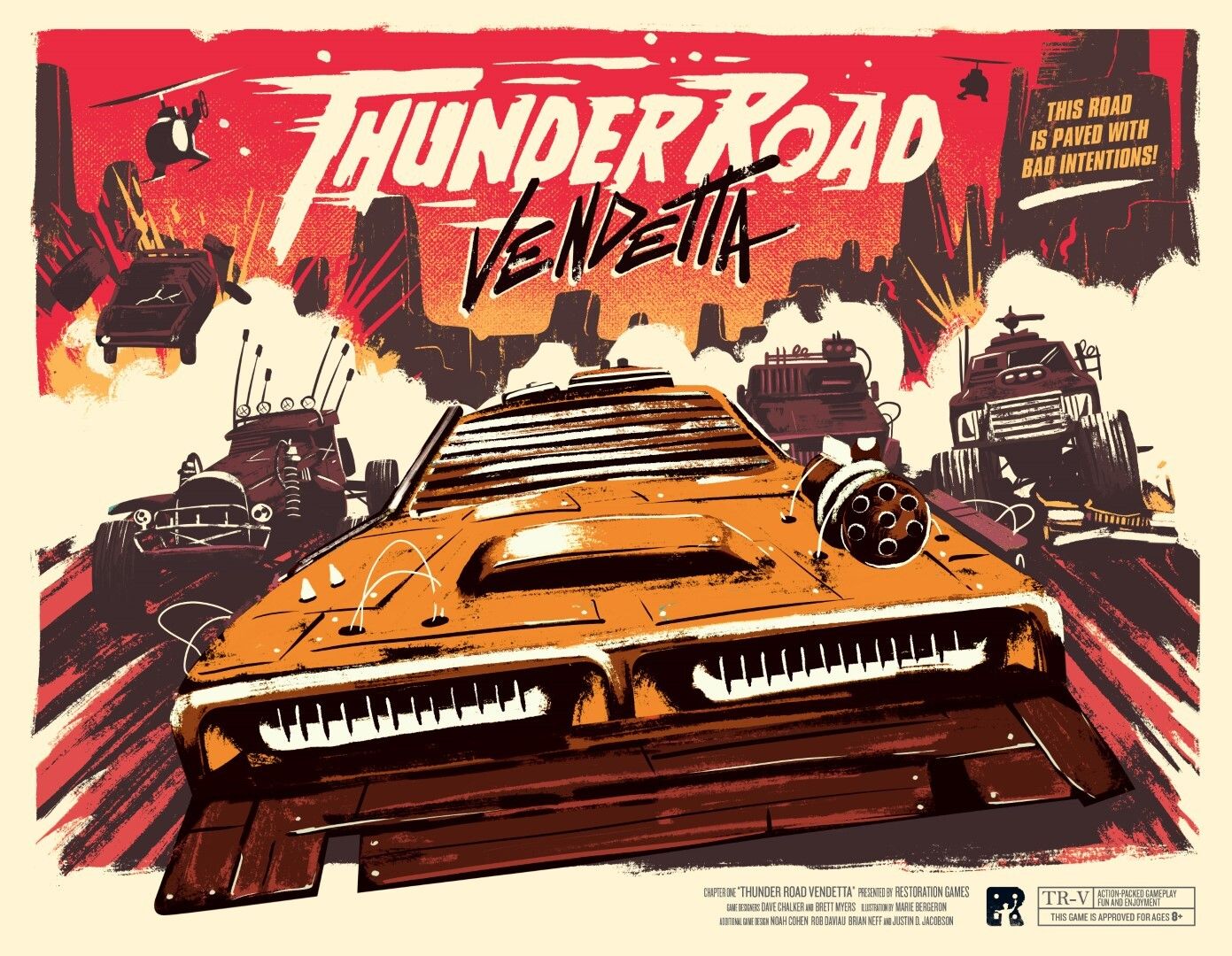 Main image of Thunder Road: Vendetta board game