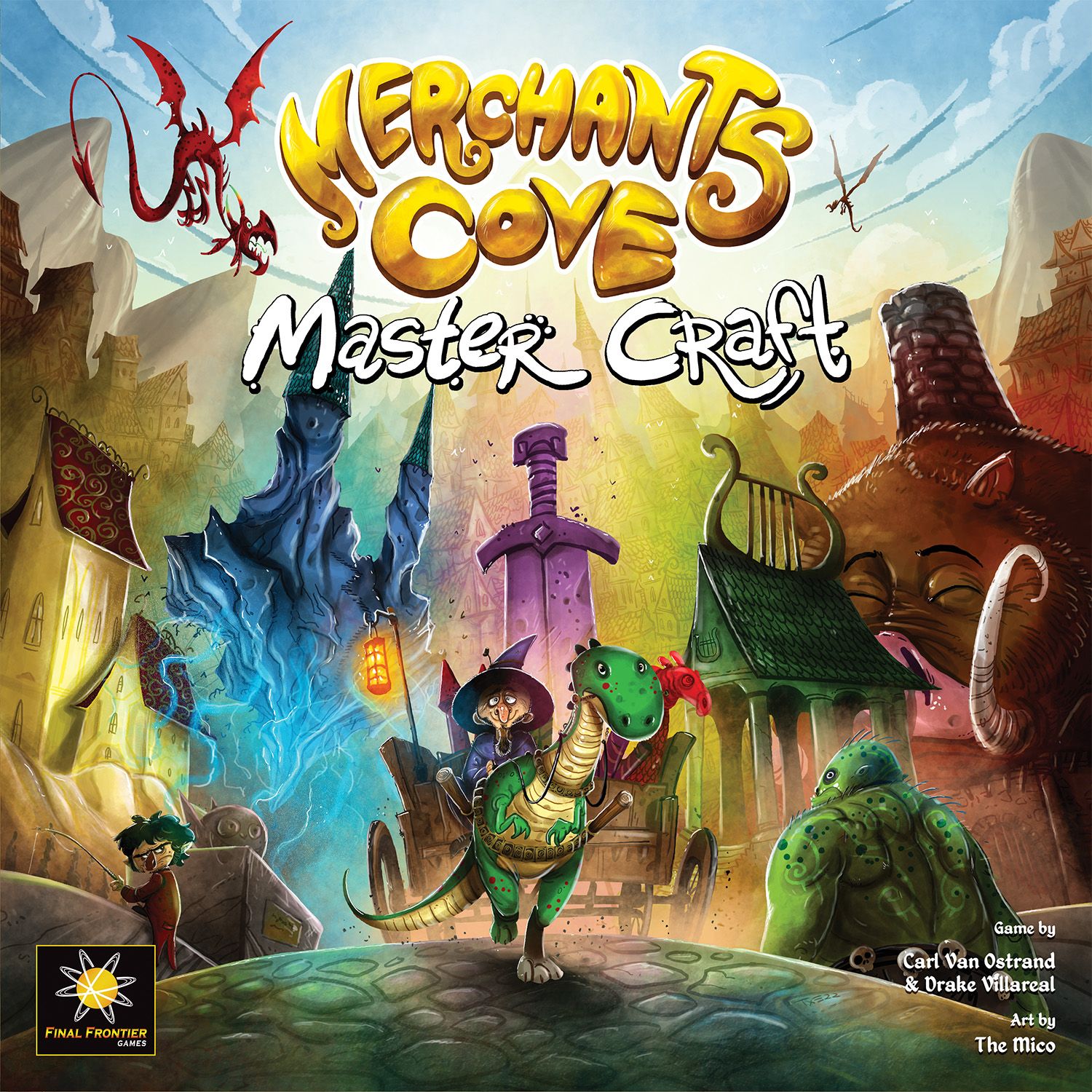 Main image of Merchants Cove: Master Craft board game