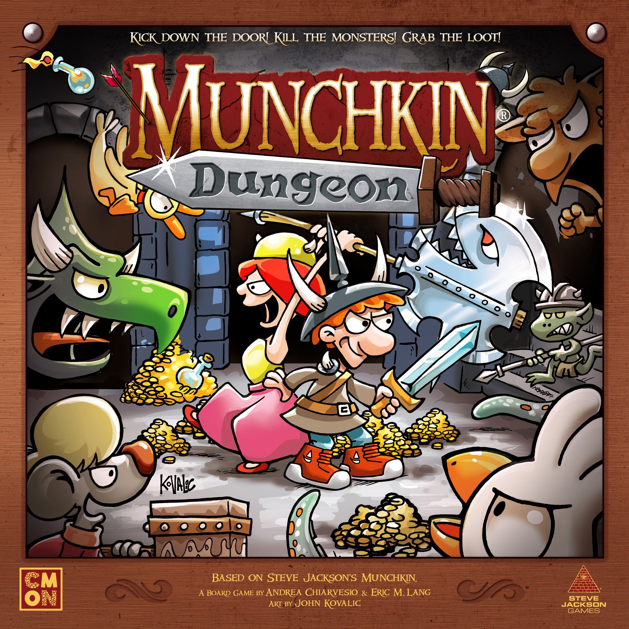 Main image of Munchkin Dungeon board game