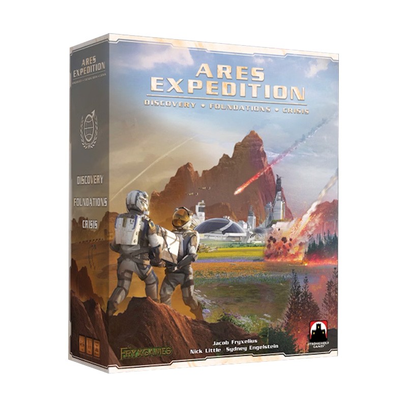 Main image of Terraforming Mars: Ares Expedition – Discovery · Foundations · Crisis  board game