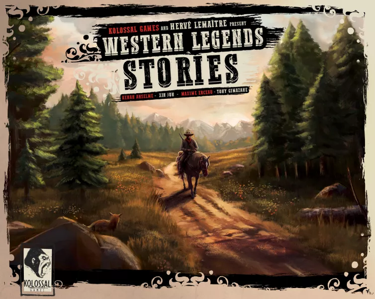 Main image of  Western Legends Stories  board game