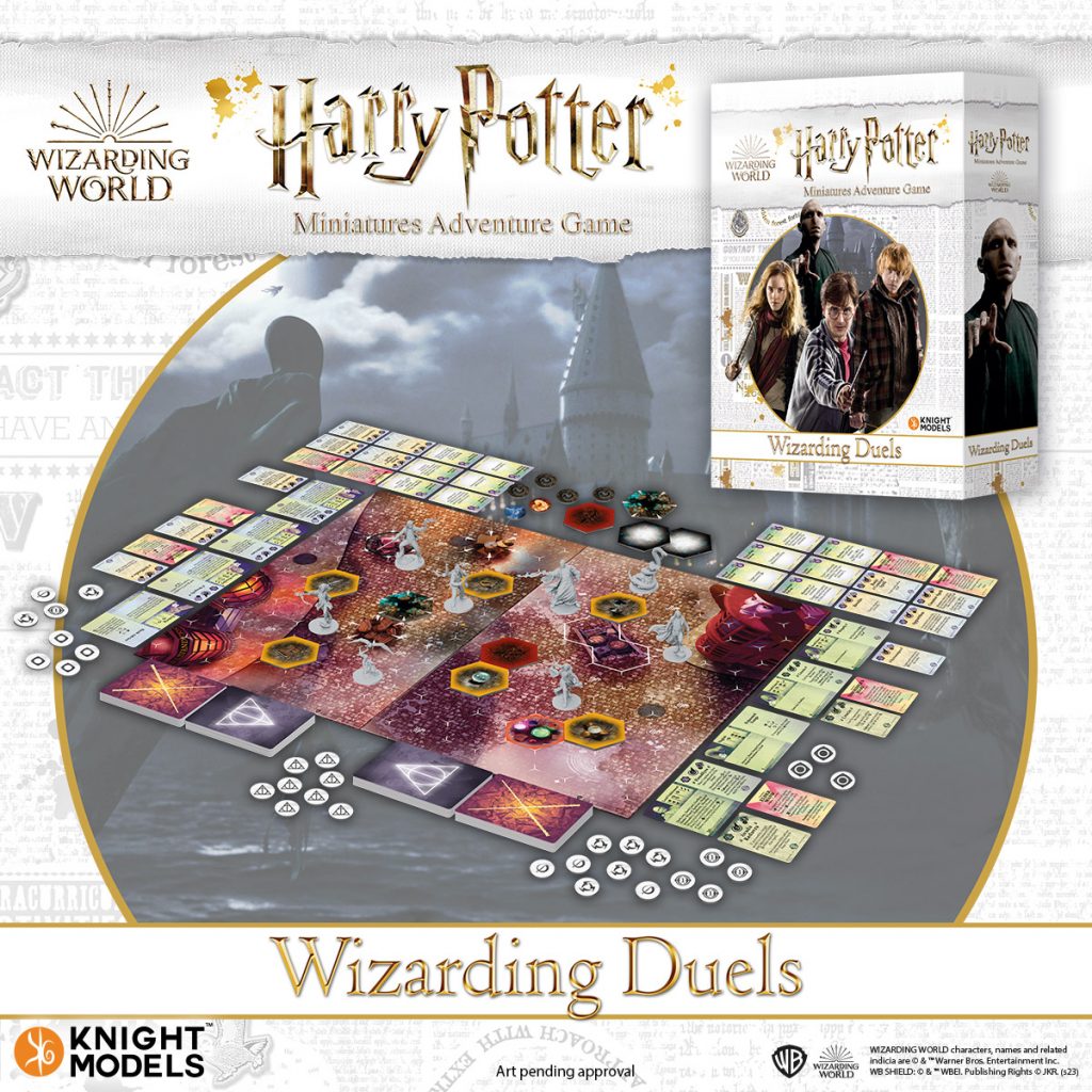Main image of Harry Potter Miniatures Adventure Game Wizarding Duels board game