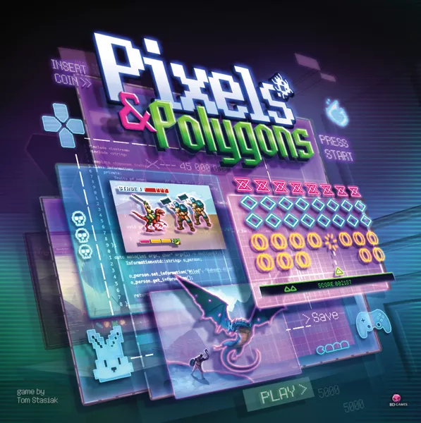 Main image of Pixels and Polygons board game
