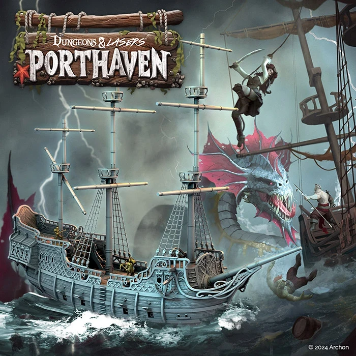 Main image of Dungeons & Lasers VII: Porthaven board game