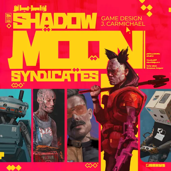 Main image of Shadow Moon Syndicates - The Board Game board game
