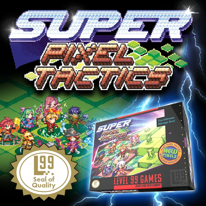 Main image of Super Pixel Tactics  board game