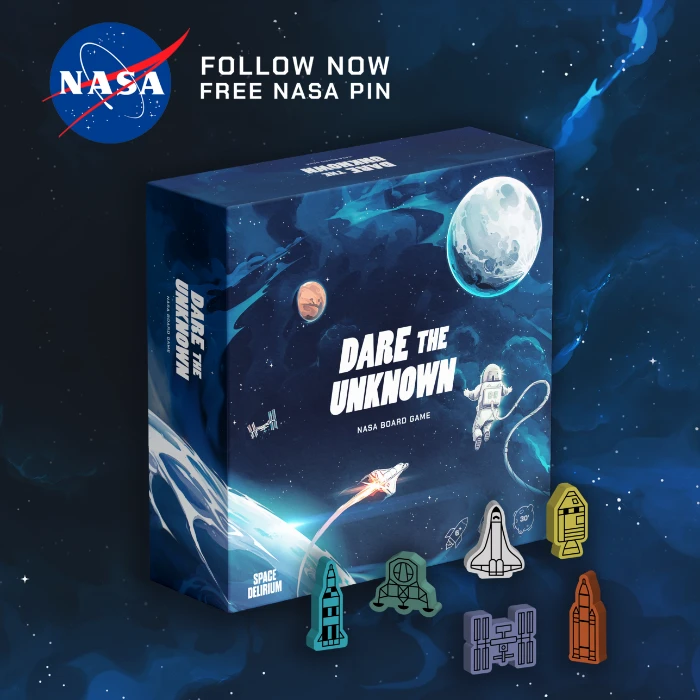 Main image of Dare the Unknown: NASA Board Game board game