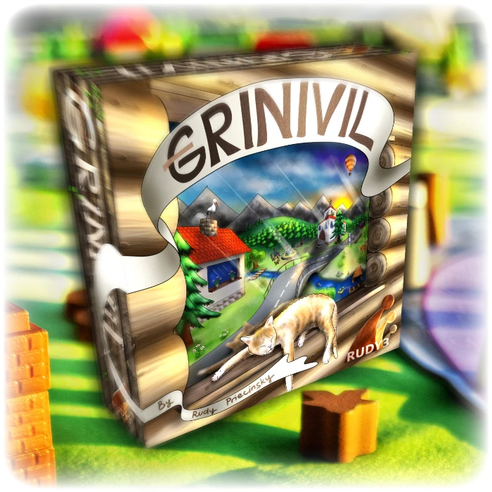 Main image of GRINIVIL: You want to live here! board game