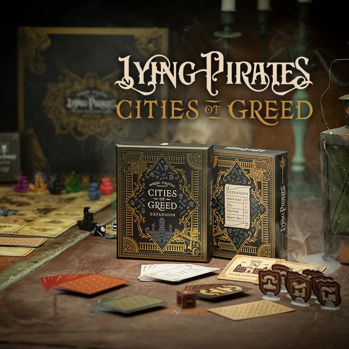 Main image of  Lying Pirates: Cities of Greed Expansion board game