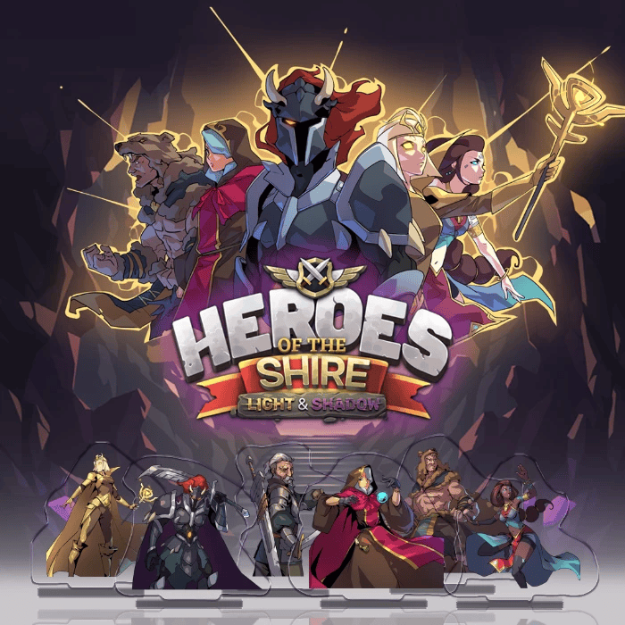 Main image of Heroes of the Shire: Light & Shadow board game