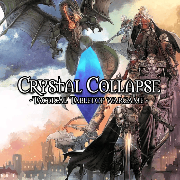 Main image of Crystal Collapse: Tactical Tabletop Wargame board game