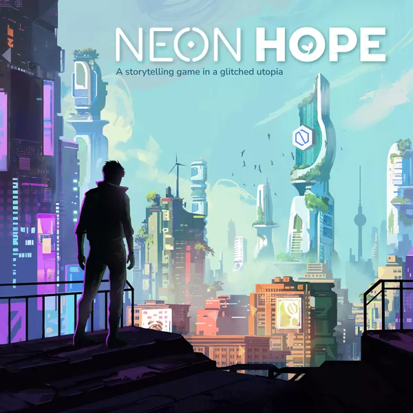 Main image of NEON HOPE – Cyberpunk meets Solarpunk board game
