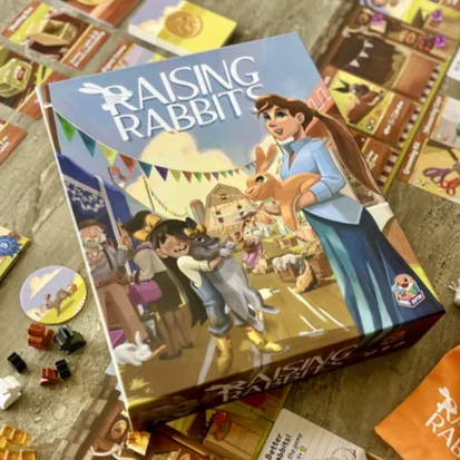 Main image of Raising Rabbits: A Cute Strategy Rabbit Game board game