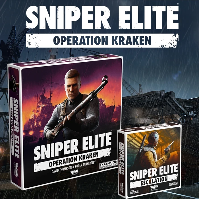 Main image of  Sniper Elite: Operation Kraken board game