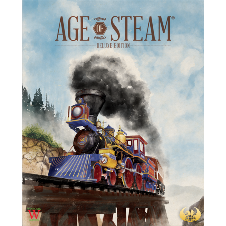 Main image of  Age of Steam Deluxe: Expansion Volume V board game