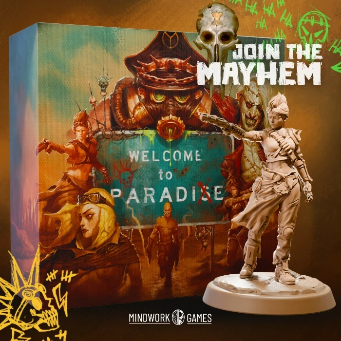 Main image of PARADISE - A Wastepunk Boardgame board game