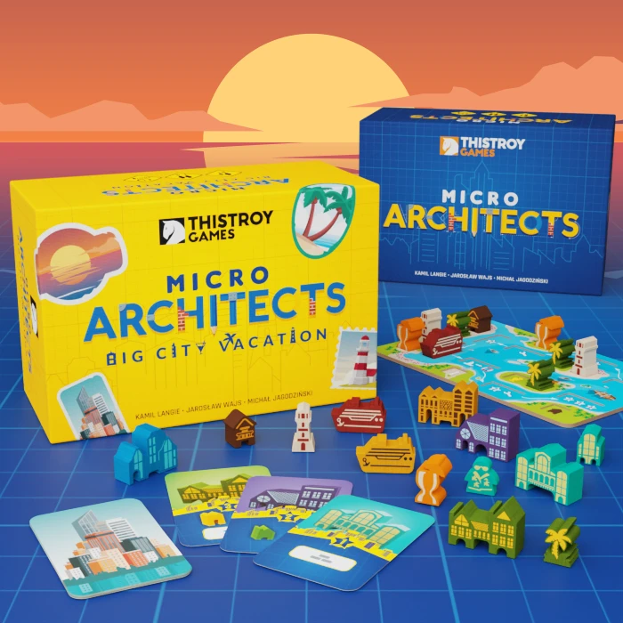 Main image of Micro Architects: Big City Vacation board game