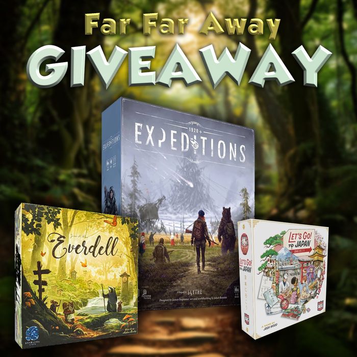 Giveaway image for Far Far Away Giveaway!
