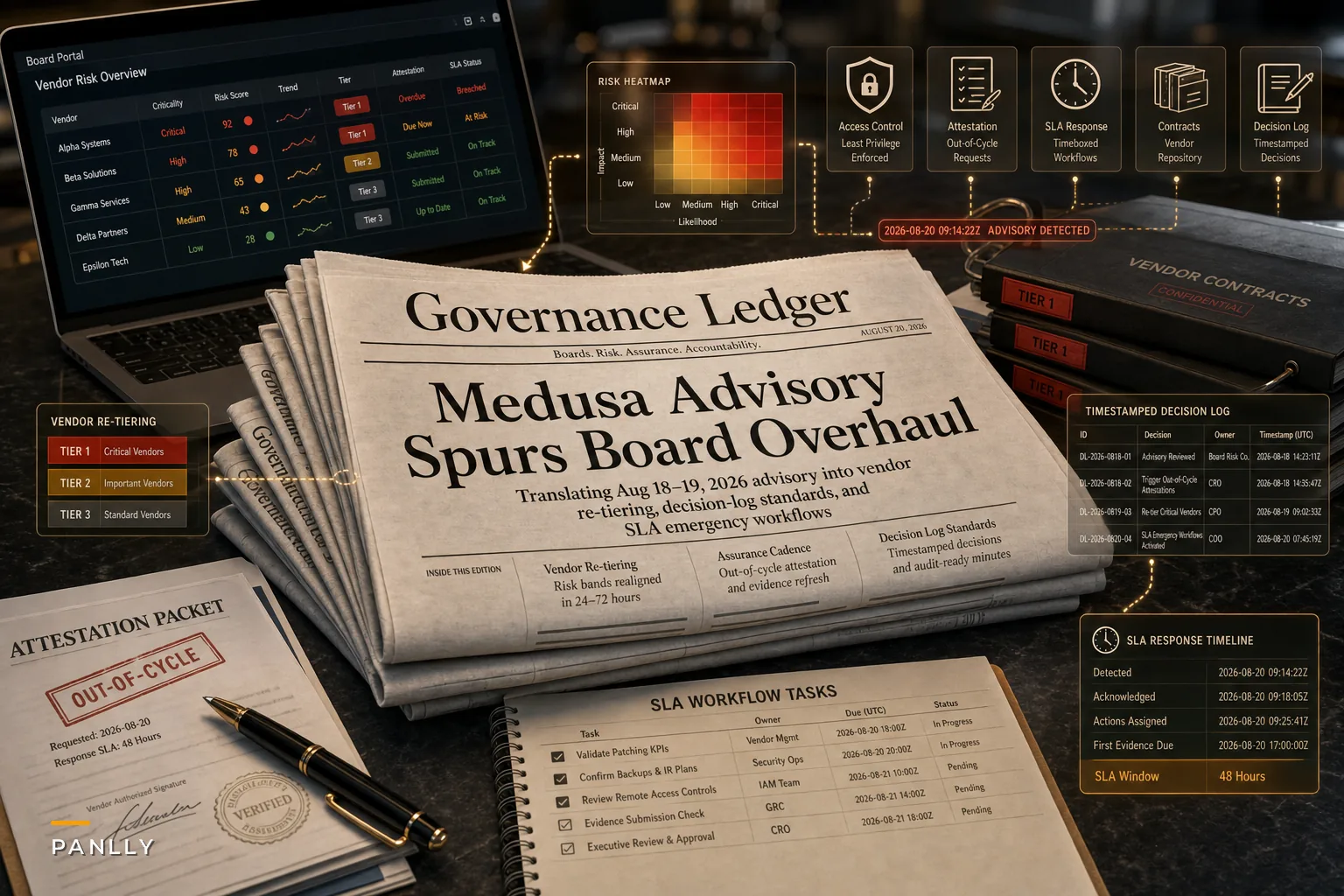 After the Medusa Advisory: Rewiring Board Assurance and Vendor Oversight for Active Ransomware Threats