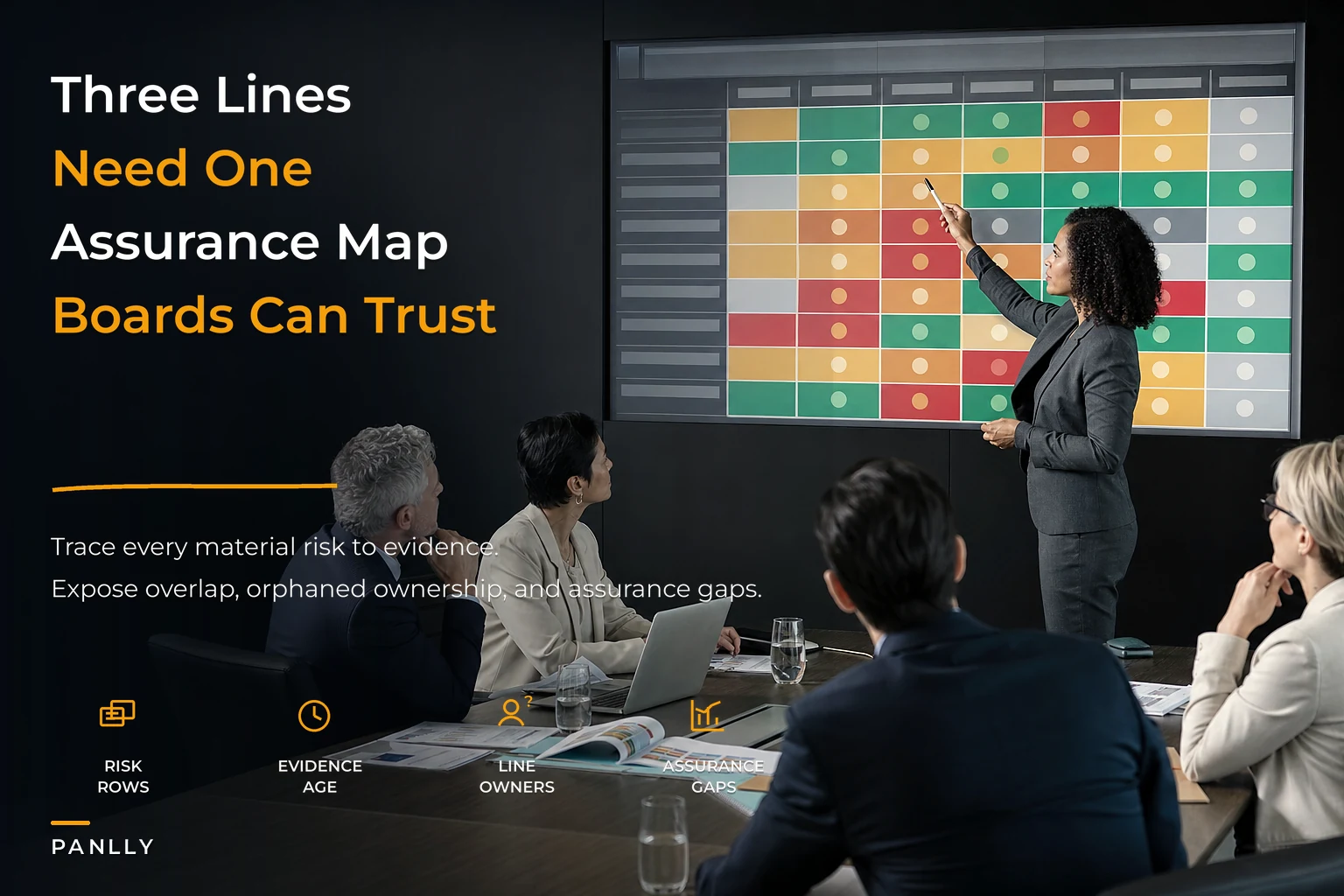 Board assurance architecture to align three lines of assurance