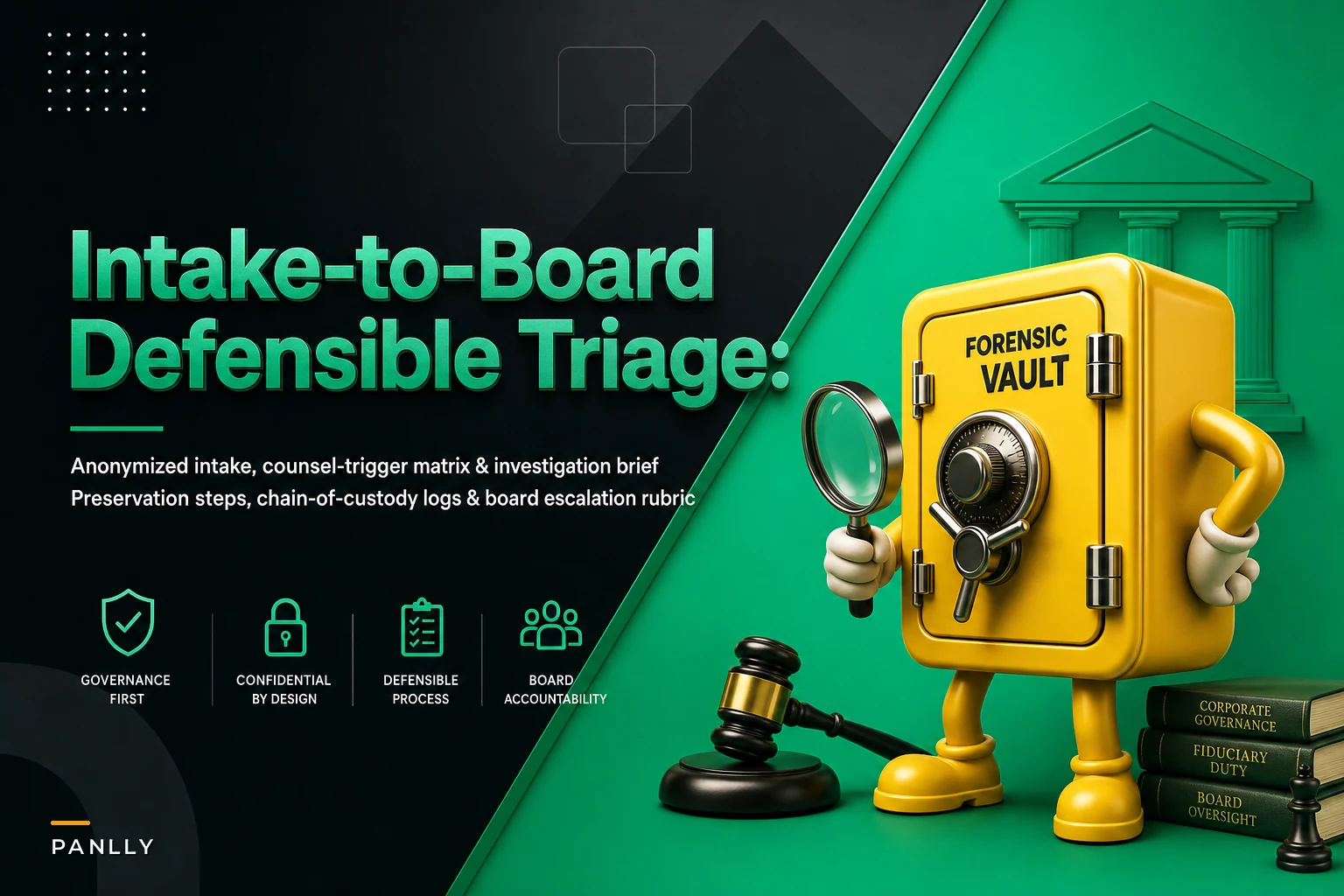 From whistleblower intake to board triage: a defensible investigation workflow, evidence preservation and escalation rubric