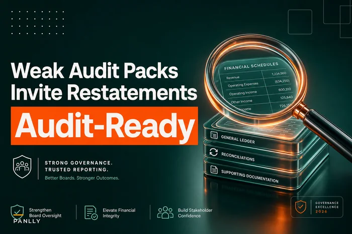 How weak audit packs invite restatements: an audit-committee pre-pack and QC checklist for financial reporting and disclosures