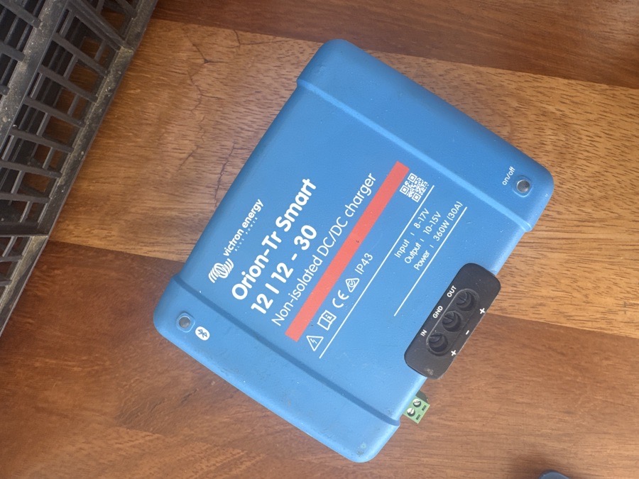 2x Victron Orion Smart DC/DC Charger 12/12 -30