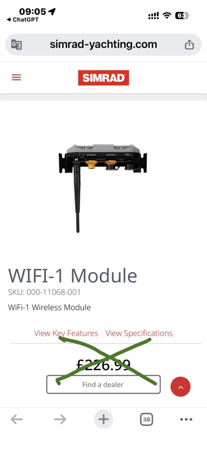 PLOTTER WI-FI MODULE