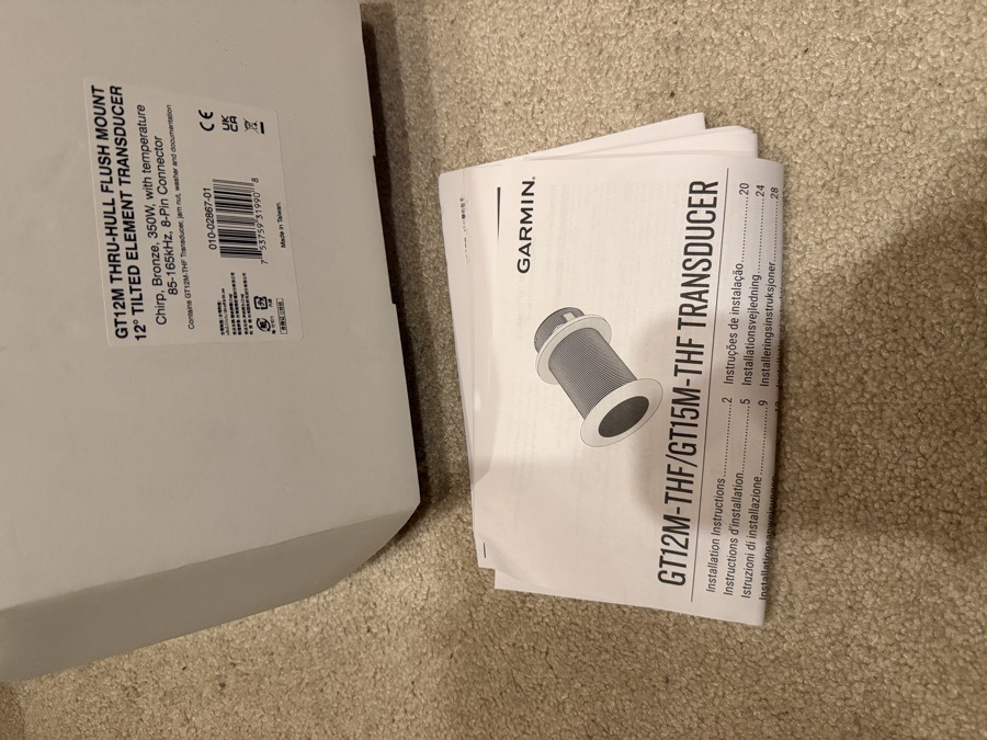 Garmin thru-hull transducer — photo 6