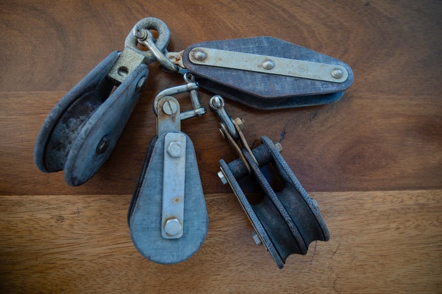 Couple of old Blocks and Pulleys — photo 2