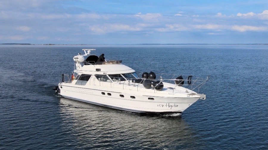 Motoryacht Princess 55 fly | top Wohnschiff (voll ausgestattet)