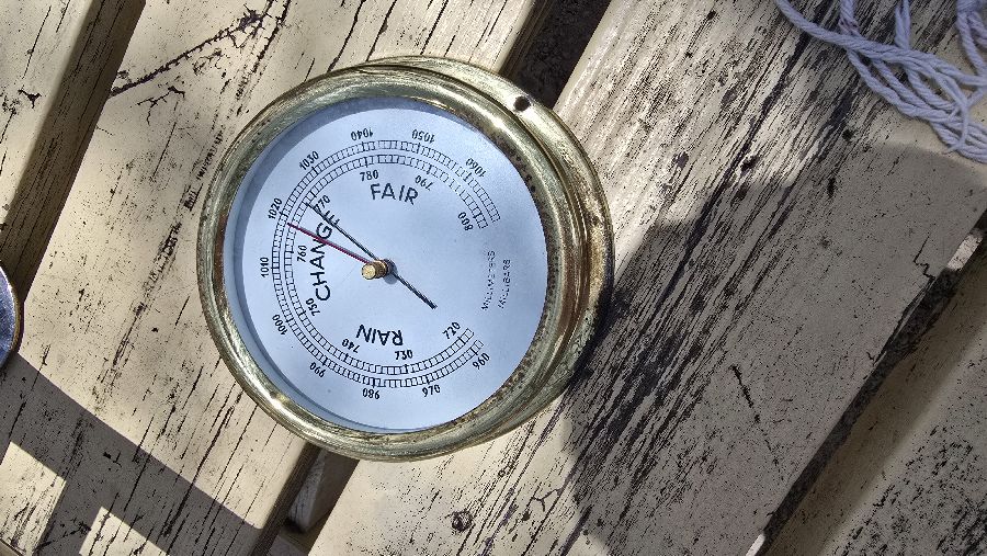 Classic Barometer "Clock" — photo 3