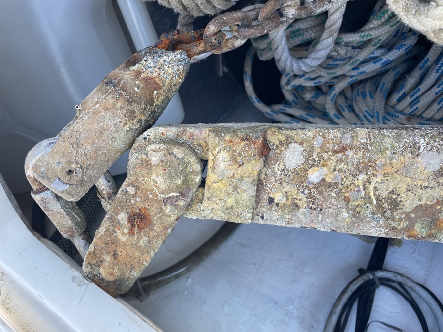 Bruce-style anchor, approx. 80 kg, with 30 m of chain — photo 5