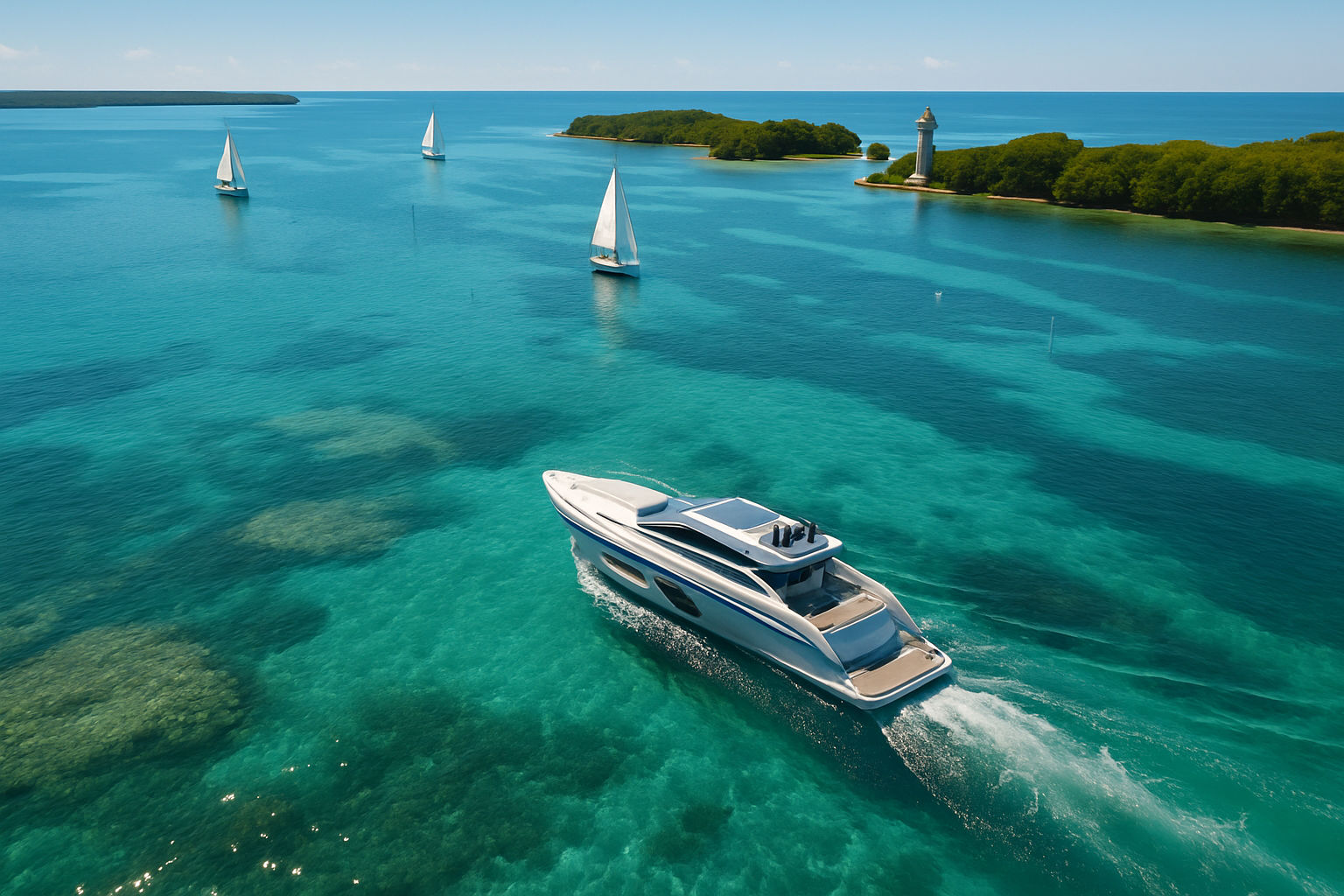 Biscayne National Park Open Water Cruise