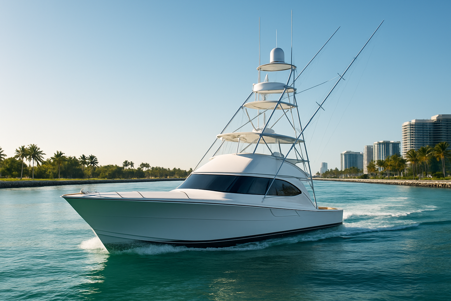 Deep sea fishing in Miami