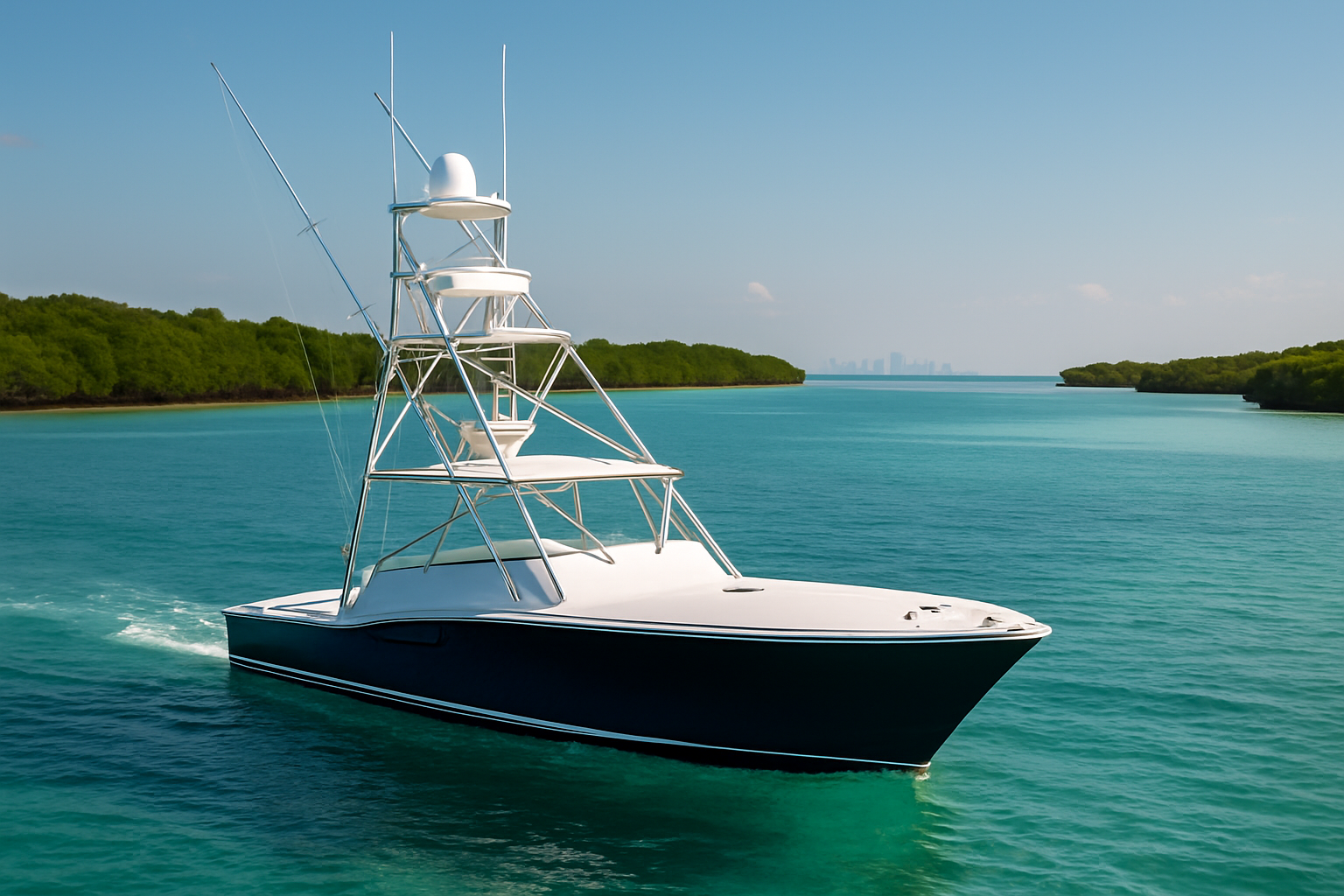 Fishing charters in Biscayne Bay