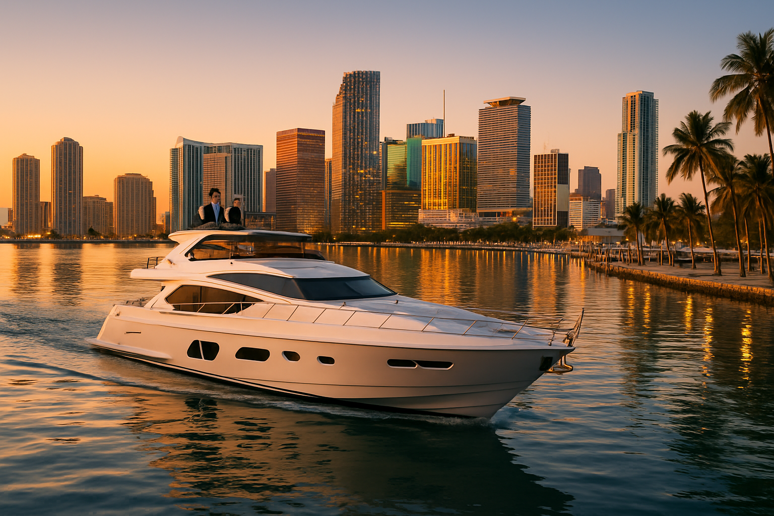 Sunset cruises in Miami