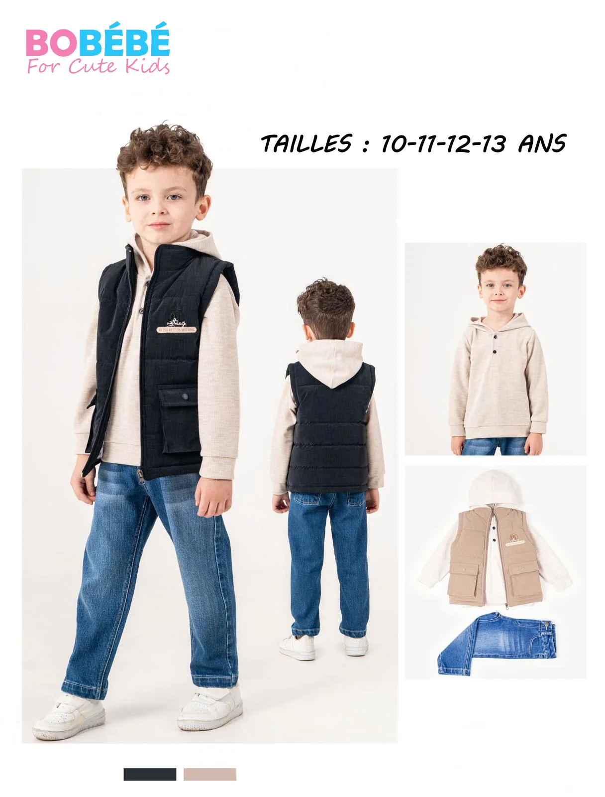 Ensemble Garçon 3 Pièces Premium