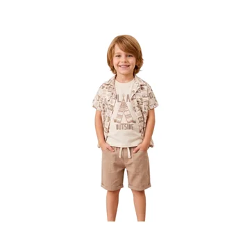 Ensemble 2-5 ANS Garçon 3 Pièces “Safari”