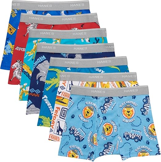 Boxers garçon Hanes – Comfort Flex & ComfortSoft, multi-pack