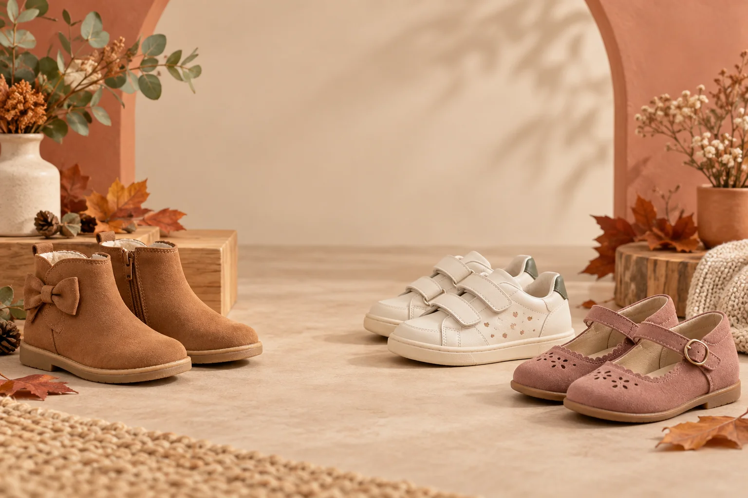 Chaussures confortables et stylées, idéales pour toutes les aventures de vos enfant