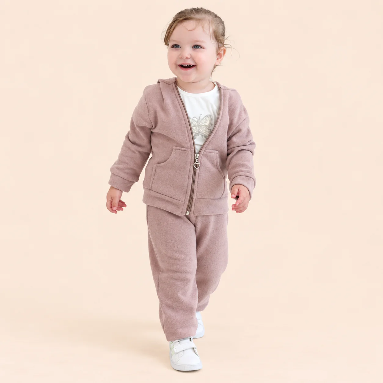 Ensemble Sport Chic Bébé avec Capuche