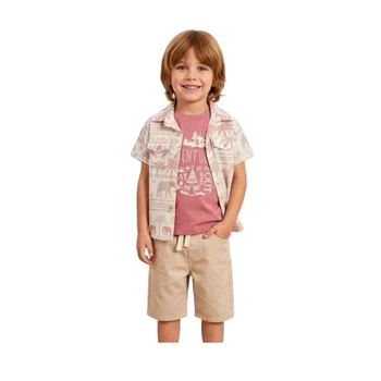 Ensemble 2-5 ANS 3 Pieces Garçon “Safari Summer”