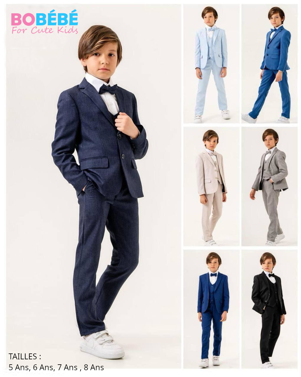 Costume Élégant Garçon – Collection Cérémonie